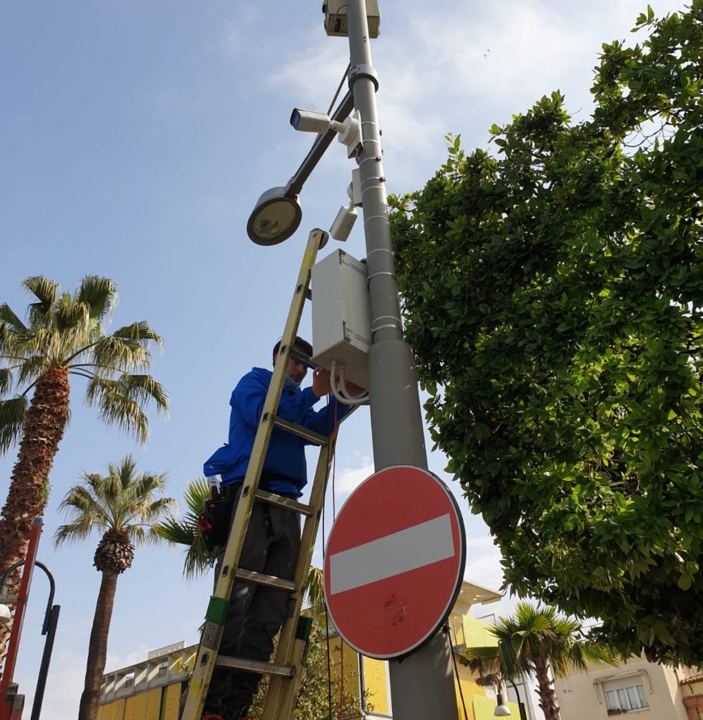 Giulianova, installate le prime cinque telecamere nel territorio