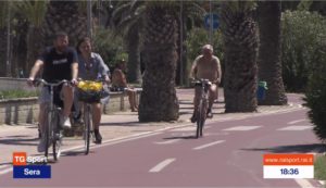 Tortoreto e ciclovia Adriatica sotto i riflettori del TG Sport di Rai Due