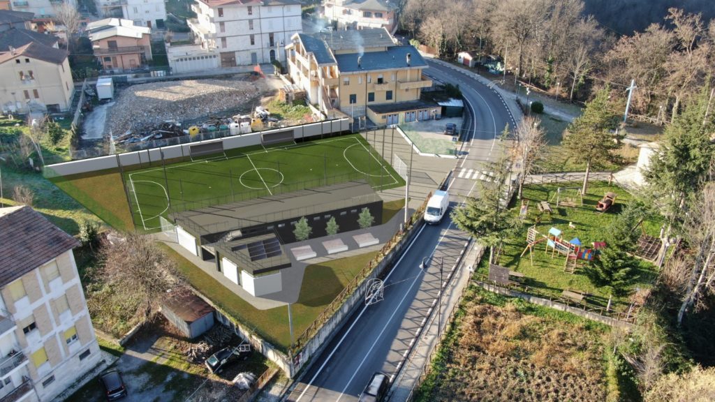 Valle Castellana, il Coni finanzia la riqualificazione del campo sportivo calcio a 5