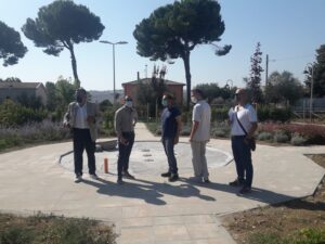 Giulianova, sindaco Costantini e Presidente Vasanella in visita alla Rsa di Villa Volpe