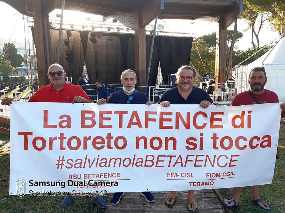 Betafence, Zennaro: Solidarietà ai lavoratori e attenzione sul futuro dell’azienda