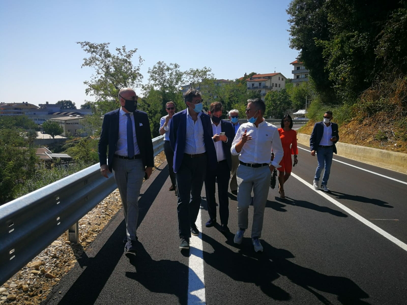 Atri, riapre la ss 553 chiusa da cinque anni per frana