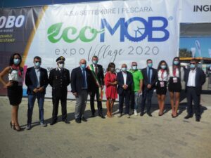 Mascia inaugura EcoMob. Il Comune presente all'Expo con uno stand