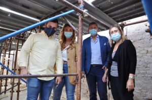 Sopralluogo al Teatro Michetti: pronta la nuova copertura in legno lamellare