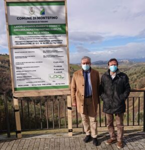Villa Bozza Montefino, al via i lavori di consolidamento dissesto idrogeologico