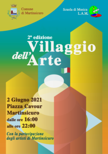 Torna il “Villaggio dell’Arte” con le esibizioni degli artisti di Martinsicuro