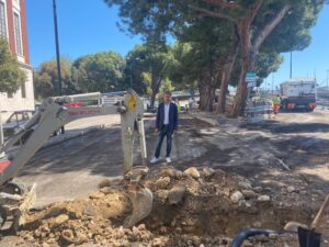 Pescara, nuovo manto stradale in Lungofiume Paolucci