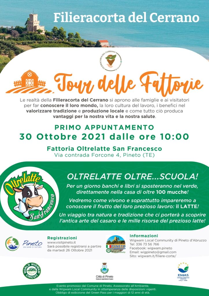 A Pineto parte il Tour delle Fattorie con il progetto “Filieracorta del Cerrano”