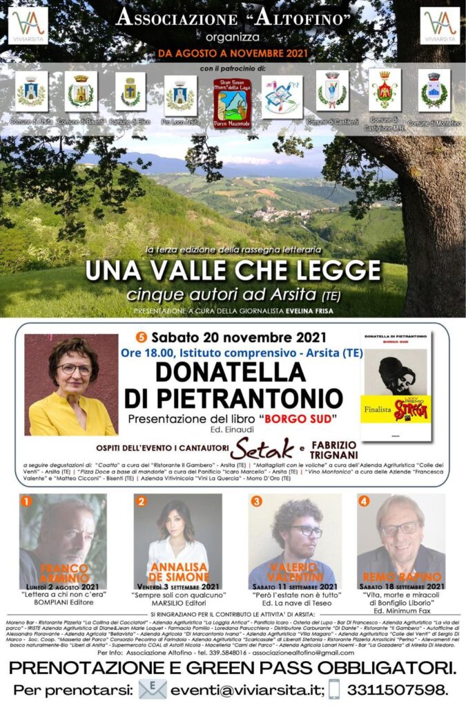 Ad Arsita ultimo appuntamento di “Una Valle che Legge”