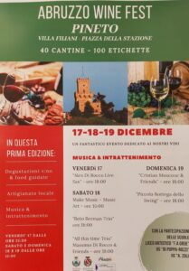 A Pineto la prima edizione dell’Abruzzo Wine Fest