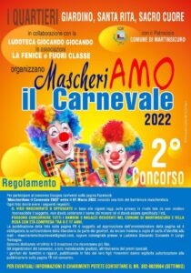 Martinsicuro, al via la seconda edizione di “MascheriAMO il Carnevale”