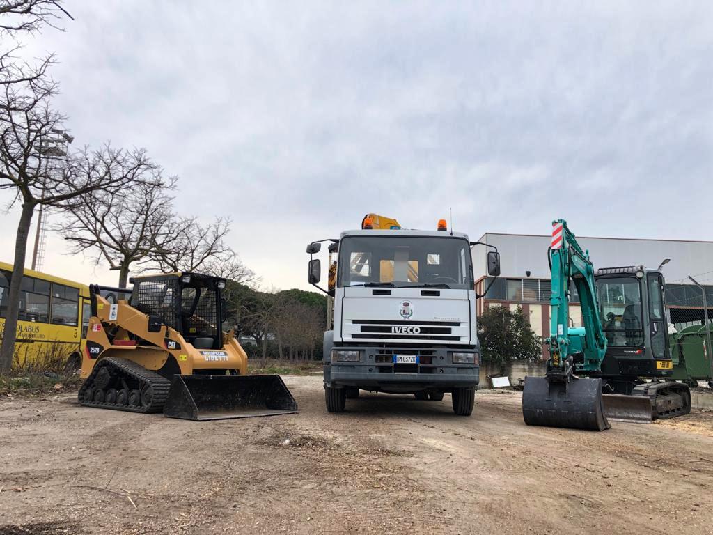 Martinsicuro, nuovi interventi sul territorio grazie ai nuovi mezzi acquistati