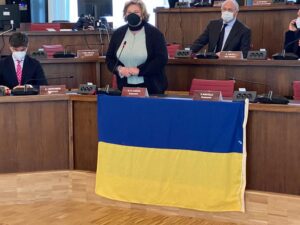 Prima volta in consiglio comunale per il neo assessore Maria Rita Carota