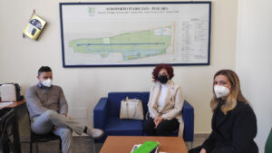 Aeroporto d'Abruzzo, Marcozzi e Grippa incontrano il presidente di Saga Catone