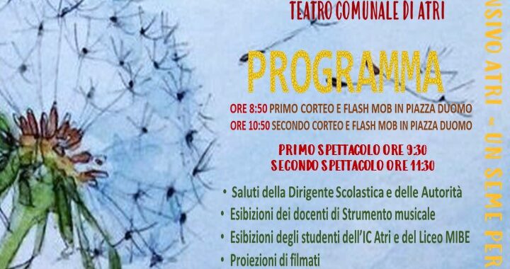 Atri, all' istituto comprensivo una manifestazione per la pace e la solidarietà