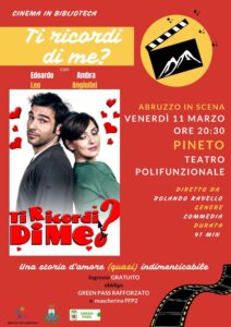 A Pineto riprende Cinema in Biblioteca con la rassegna “Abruzzo in Scena”