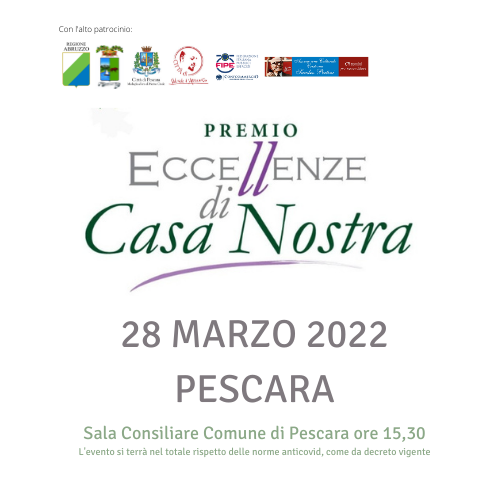 Eccellenze di Casa Nostra, la premiazione a Pescara