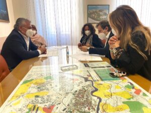 Casa di riposo De Benedictis, visita istituzionale dell'onorevole Zennaro