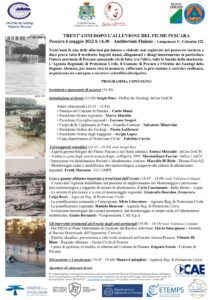 Trent'anni dopo l'alluvione del fiume: convegno a Pescara