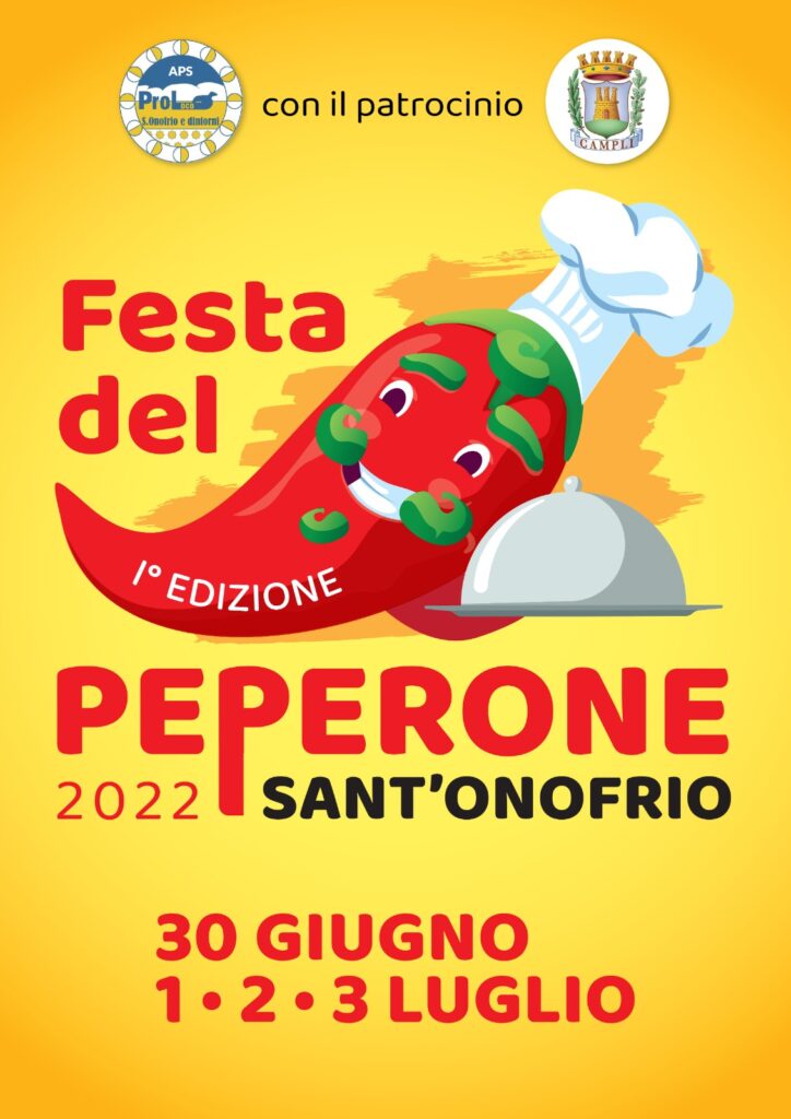 Sant'Onofrio, al via la prima edizione della festa del peperone