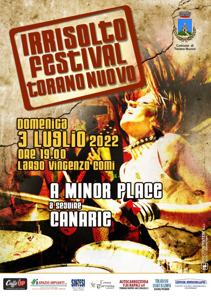 A Torano Nuovo prima edizione dell’ “IRRISOLto FEStIVAL”