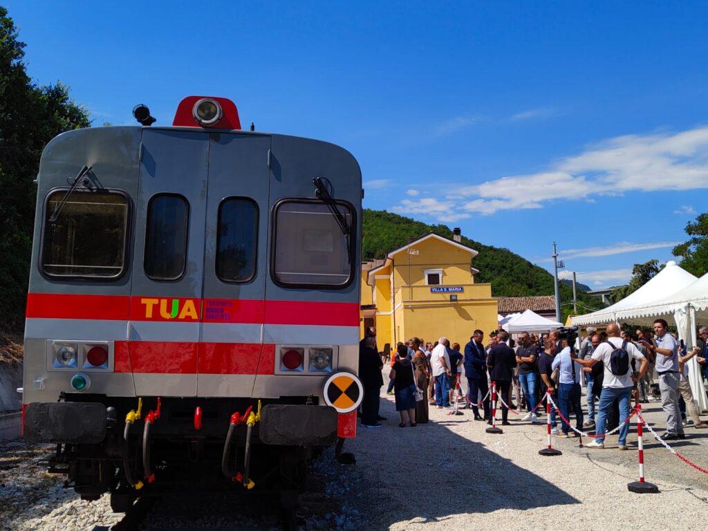 L’Abruzzo in treno: la prima corsa prova Archi-Villa Santa Maria