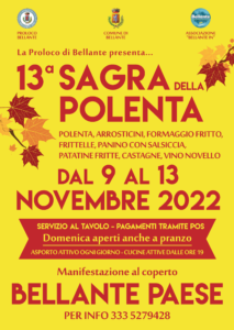 Tutti a Bellante per la sagra della polenta (con salsiccia e costine di maiale)