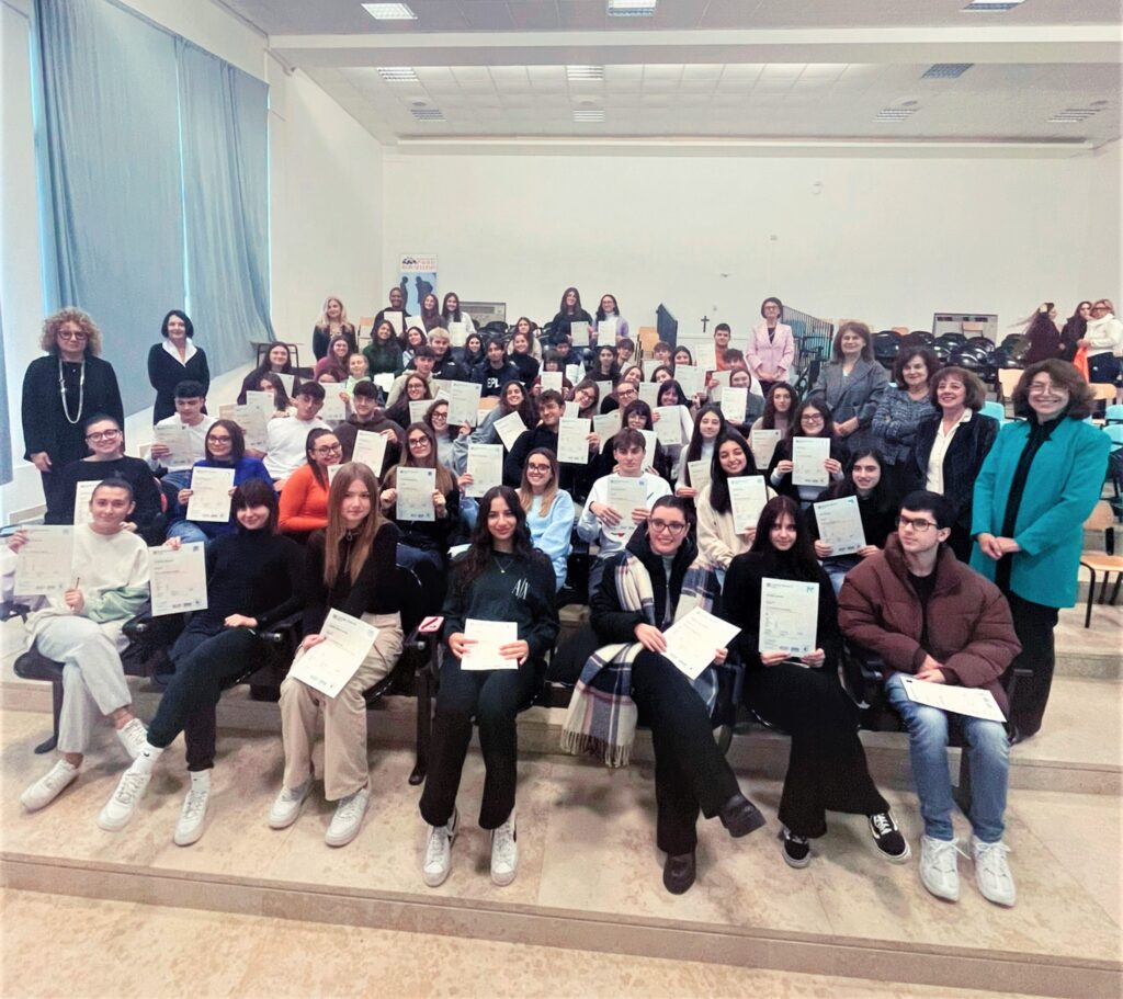 Peano Rosa, certificazioni linguistiche Cambridge Assessment English