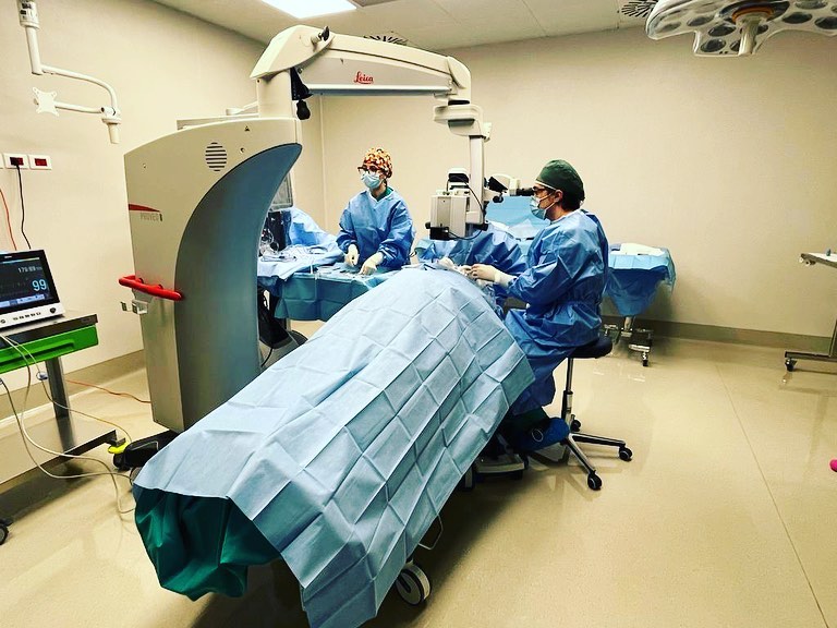 Oculistica, apre la sala operatoria all’interno del reparto Mazzini