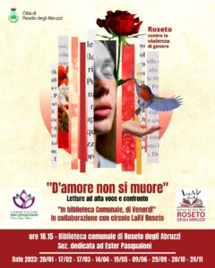 Letture ad alta voce in biblioteca contro la violenza di genere