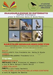 Nasce Infornito: centro regionale di documentazione ornitologica