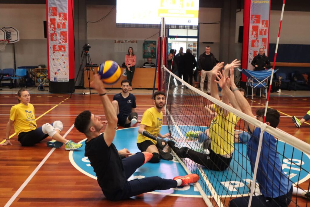 Sitting Volley e Tennis in carrozzina protagoniste a Pineto