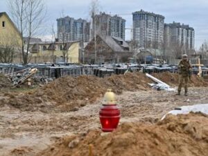 Ucraina, Zakharova: “A Bucha è stata una messa in scena”