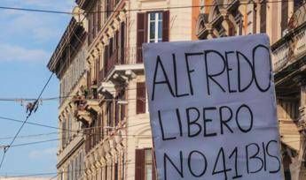 Alfredo Cospito, rinnovato il 41bis per l’anarchico
