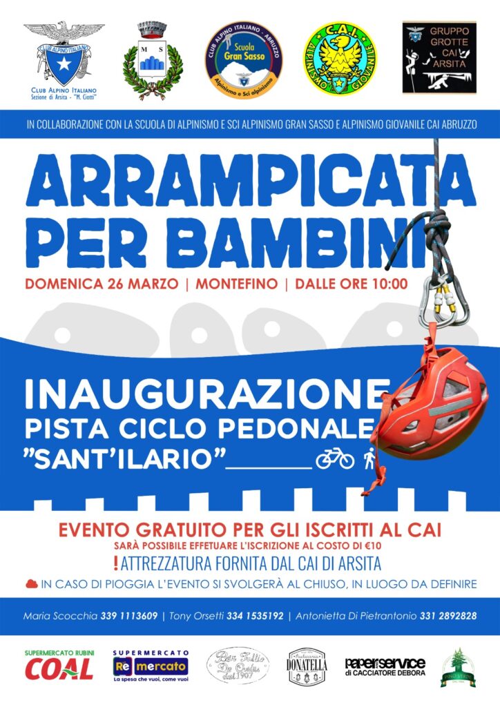 A Montefino inaugurazione del percorso ciclopedonale Sant’Ilario