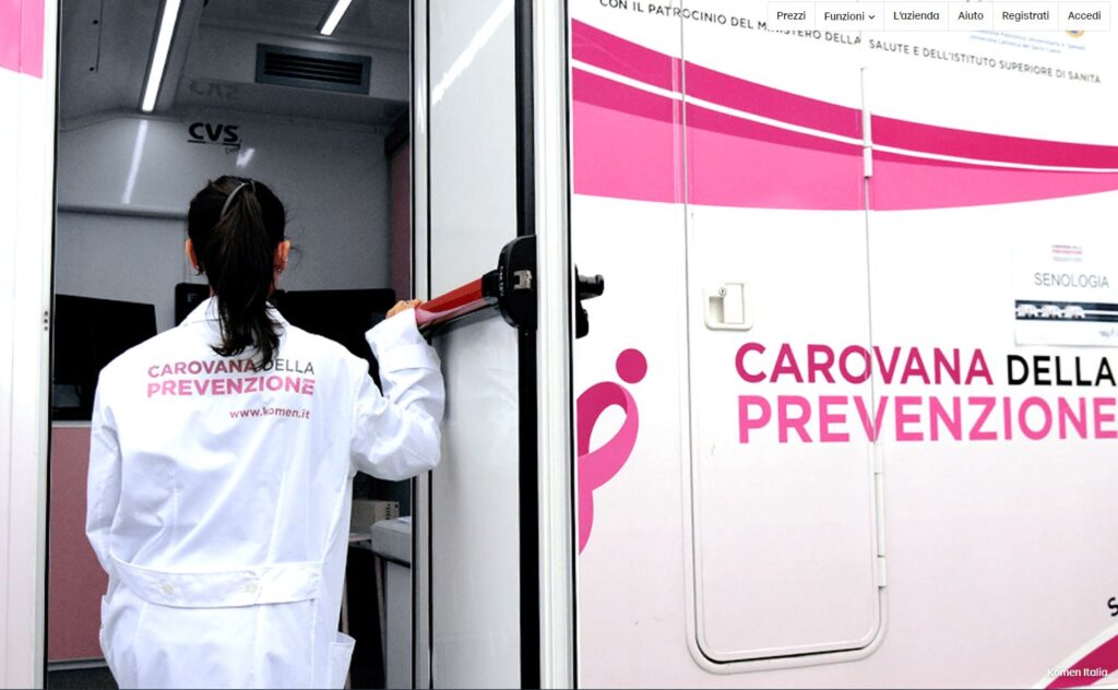  A Pescara la carovana della prevenzione di Komen: esami e visite gratuite