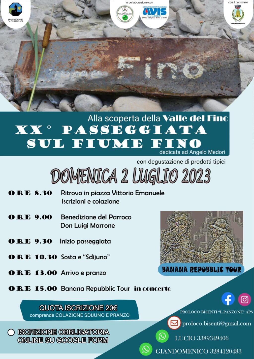 A Bisenti torna La Passeggiata sul fiume Fino a cura della pro loco