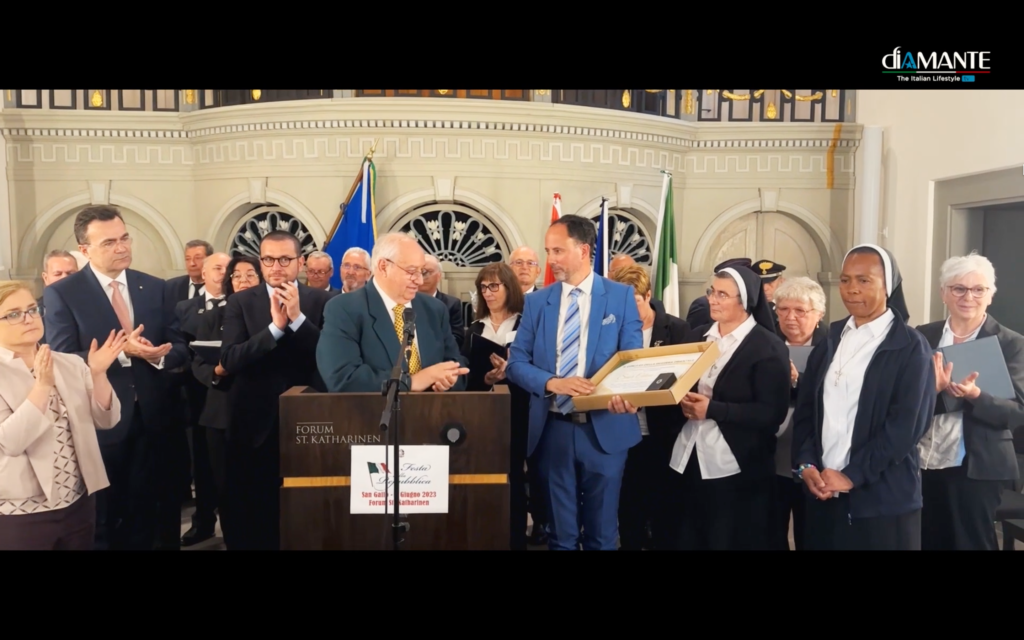 Omaggio alla cultura italiana: Diamante presenta "Italianità" al Consolato di San Gallo per la Festa della Repubblica