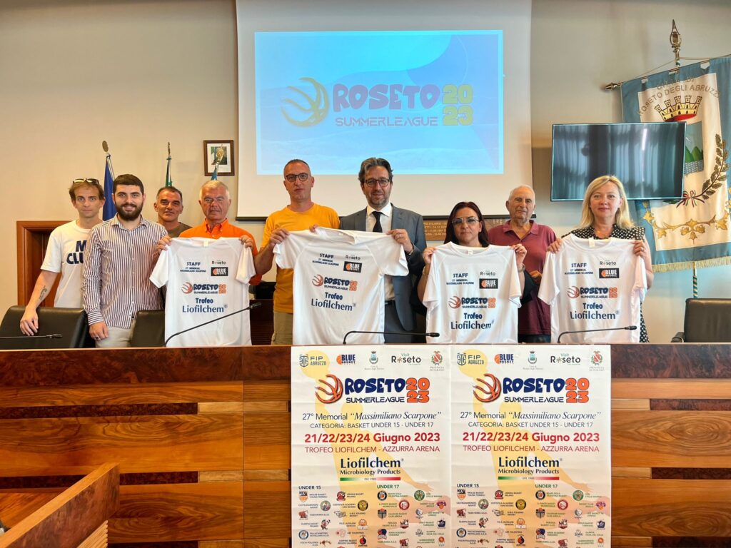 Al via “Roseto summer league 2023 – memorial Massimiliano Scarpone”