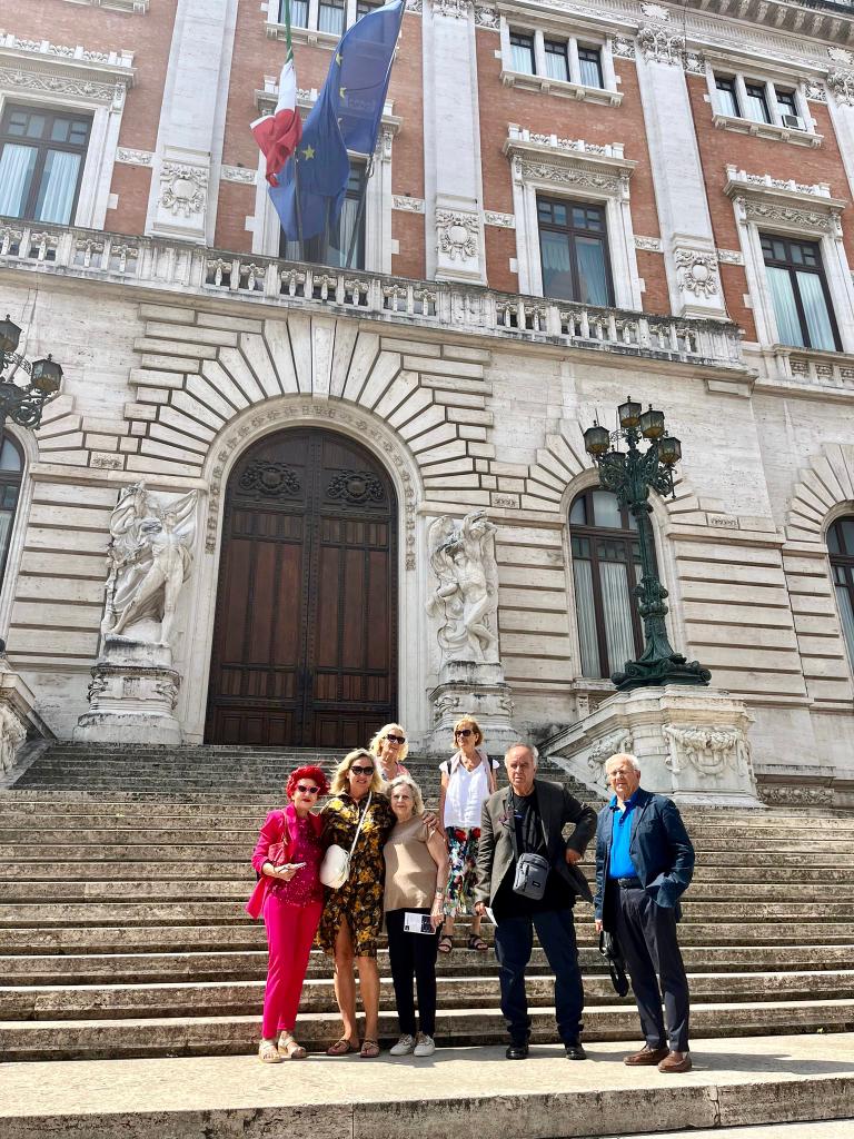 Roseto, delegazione del centro anziani in visita a Montecitorio