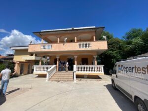 Pescara, via Tavo: lavori su un edificio confiscato alla criminalità