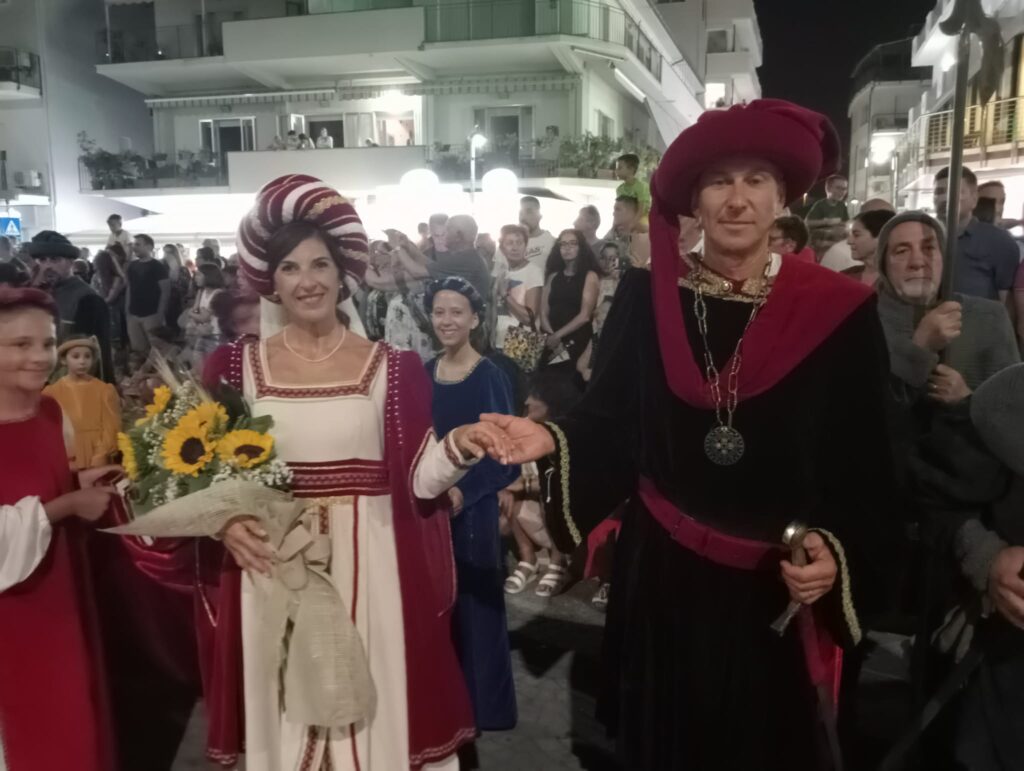 Tortoreto, Palio del Barone: bagno di folla per l’apertura della XX edizione