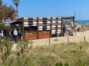 Pescara, inaugurata l' ecospiaggia con giardino dunale sulla riviera nord