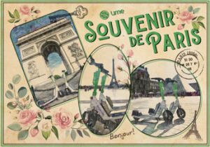 I monopattini elettrici in sharing saranno vietati a Parigi