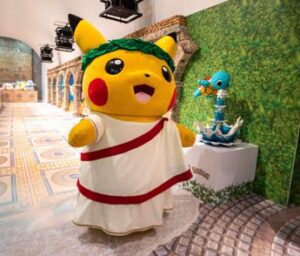 Pikachu arriva a Roma, La Rinascente si popola di Pokémon