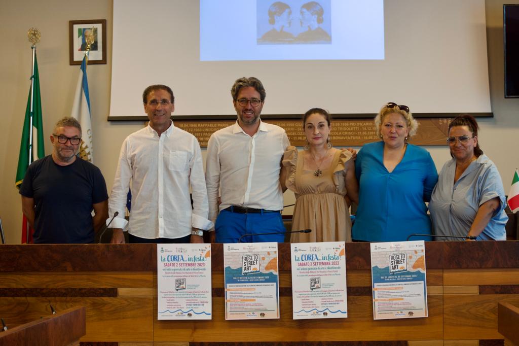 Roseto, otto artisti riqualificano il muro di via Mazzola