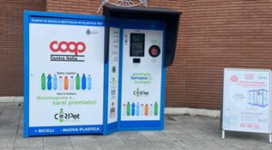 Alla Coop di Castiglione del Lago parte la raccolta delle bottiglie in pet