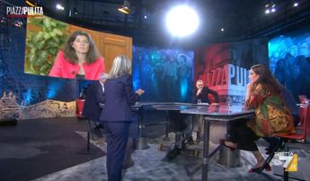 Elena Basile e Corrado Formigli, scontro a Piazzapulita: “Me ne vado”