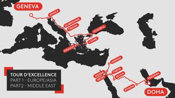 Il GIMS Tour d’Excellence arriva con successo a Doha