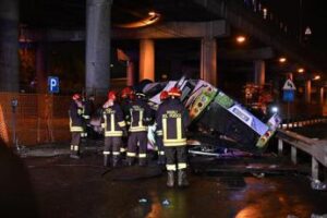 Incidente bus Mestre, in 30 anni 100 morti in pullman precipitati